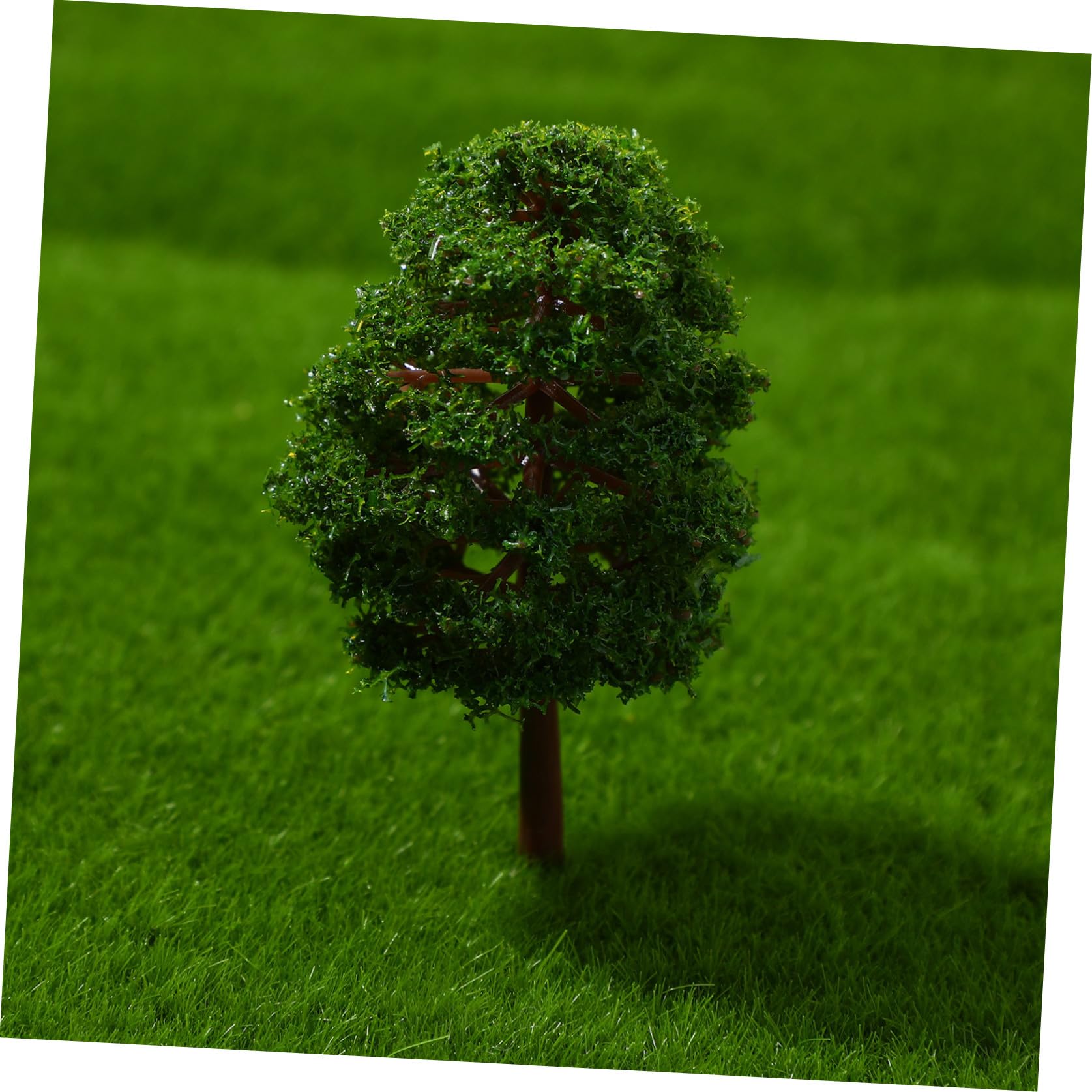 Albero Modello Paesaggio Verde 20 Pezzi, Plastico 1: 100 per Modellismo