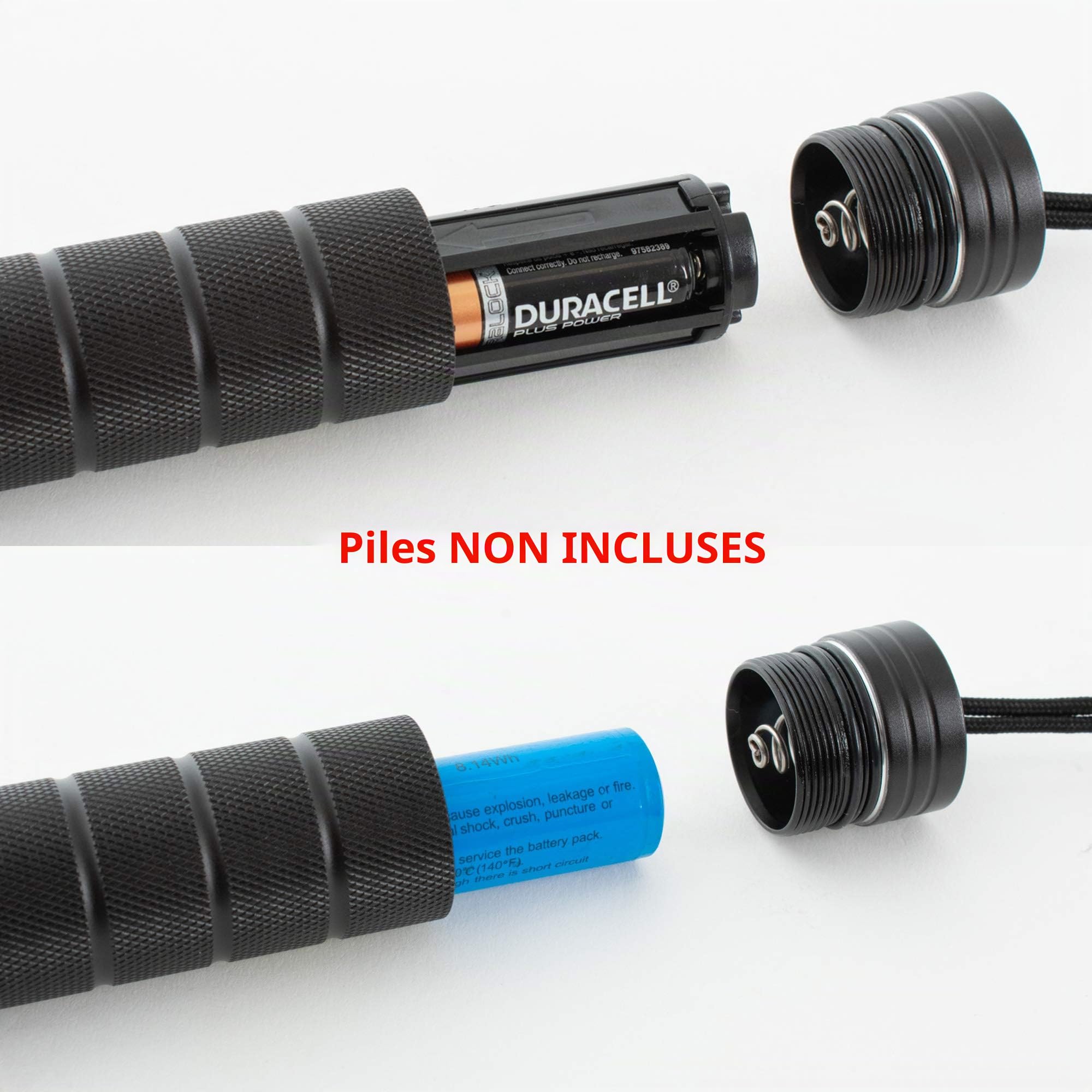 SEAC T5, Torche de plongée en Aluminium avec Verre Optique trempé, 300 Lumen, Cree XPG2 LED, Dimensions 14.4x3.2 mm