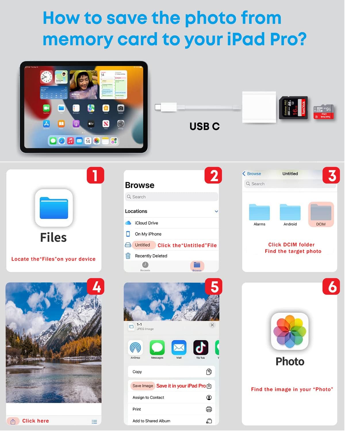 Leitor de cartão SD USB C, leitor de cartão USB-C para SD/Micro SD, adaptador de cartão de memória tipo C de alta velocidade 2 em 1 OTG compatível com iPhone 15 e superior/iPad/Galaxy/MacBook Pro e Leitor de cartão SD USB C, leitor de cartão USB-C para SD/Micro SD, adaptador de cartão de memória tipo C de alta velocidade 2 em 1 OTG compatível com iPhone 15 e superior/iPad/Galaxy/MacBook Pro e