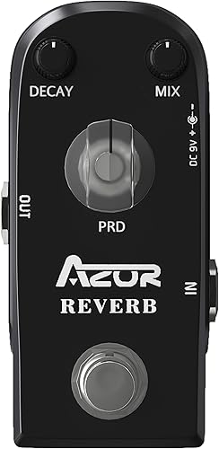 Vista 31 de AZOR Pedal ecualizador de ecualizador de 5 bandas para bajo eléctrico, aleación de aluminio True Bypass Eq bajo