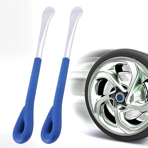 Miniatura 8 de Yctze Herramienta profesional de cambio de neumáticos, 2 piezas de palanca de neumáticos de motocicleta, herramienta de palanca de neumáticos de