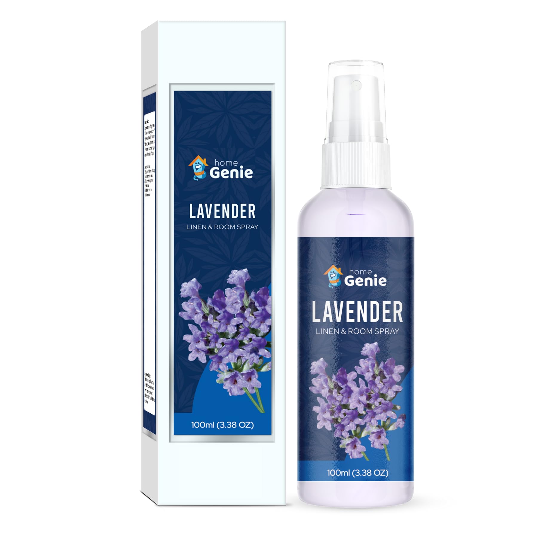 Home Genie Lavender Linen And Room Spray Air Freshener | Long Lasting Aromatic Scent | Made With Essential Oils - 100ml / 3.38 fl oz (B0CQMB3RQ1) Amazon Price History, Amazon Price Tracker