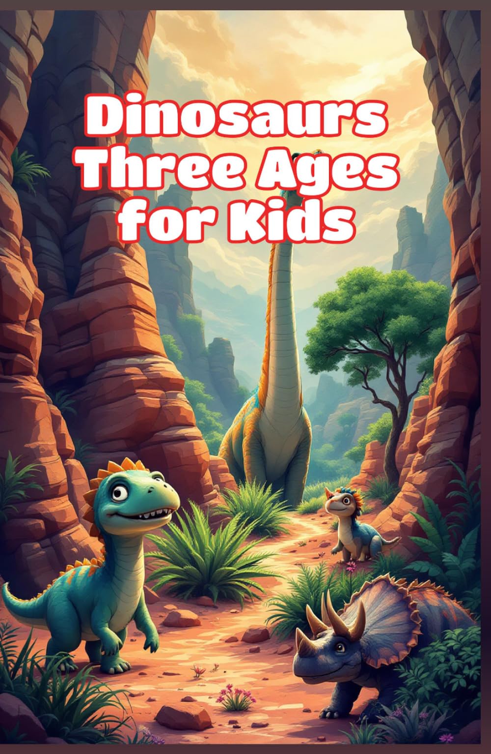 Dinosaurs Three Ages for Kids: Triassic, Jurassic and Cretaceous Periods Explained — Prehistoric Animals, Fossils and Earth Science Ages 6–10 (Dinosaurs Basic For Kids)