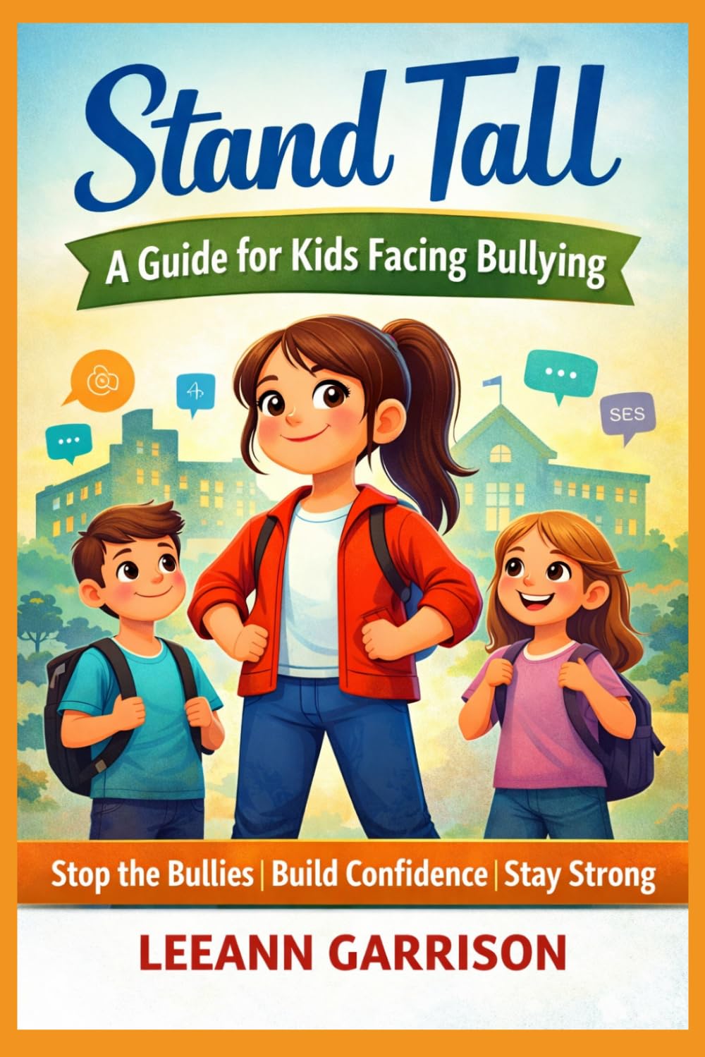 "STAND TALL" A GUIDE FOR KIDS FACING BULLYING: A Practical Guide for Kids and Parents to Build Confidence, Handle Bullying, and Stay Strong
