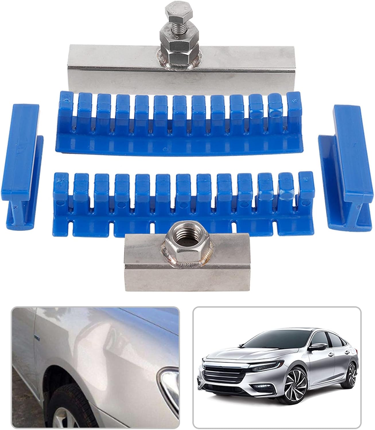 for Centipede Paintless Dent Repair Puller Kit Dent Car Repair Tool Vehicle Dent Removal Repairing Tool Set Blue Dent Puller Kit