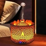 Essential Oil Diffuser, Volcano Aromatherapy Diffuser for Home, 300ml Ultrasonic Scent Aroma Diffuser with Timer, Auto Shut- Off Volcano Humidifier for Room