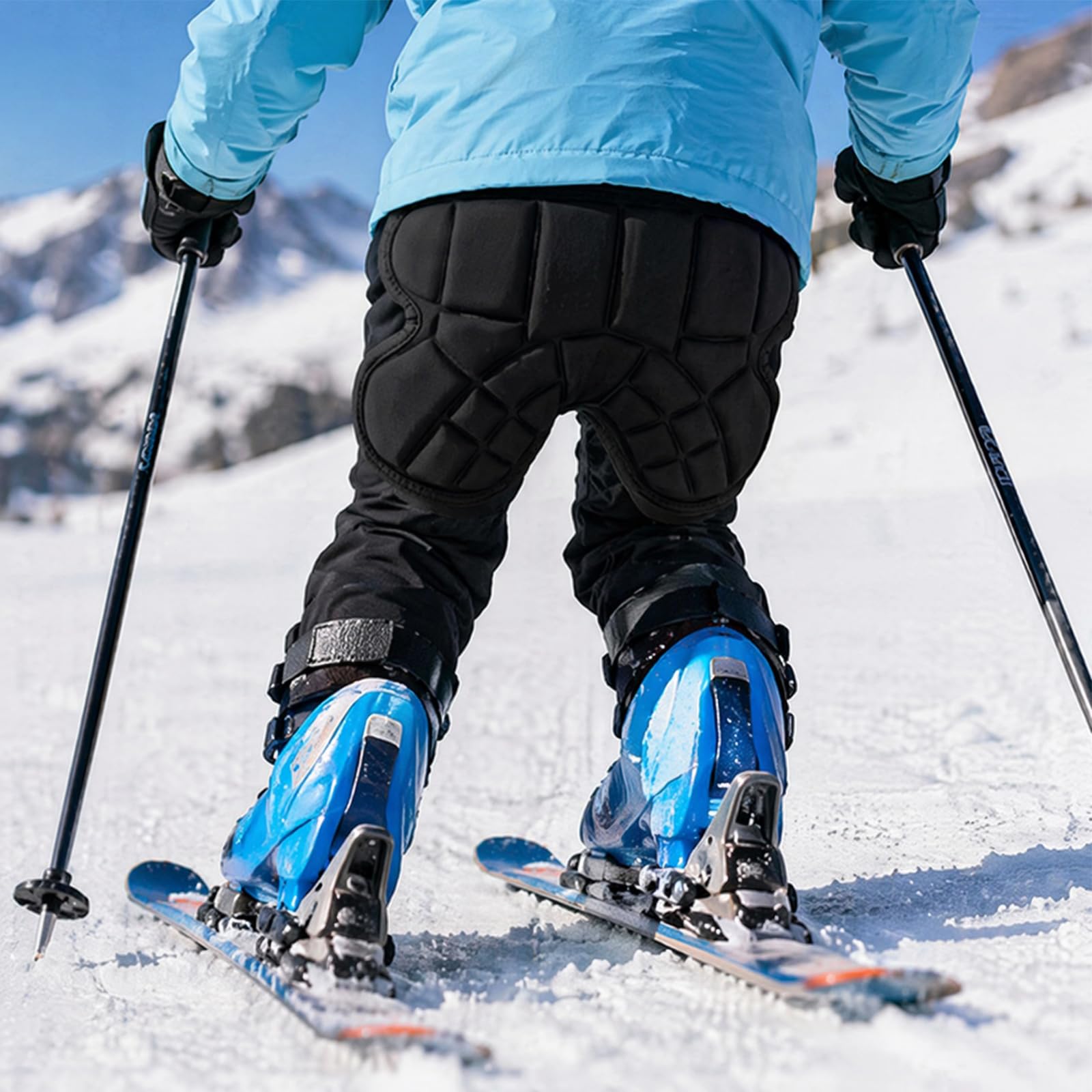 Pantaloncini imbottiti con protezione 3D | Pantaloncini imbottiti con protezione 3D EcoGleam, protezioni per fianchi, protezione addensata, pantaloncini imbottiti per