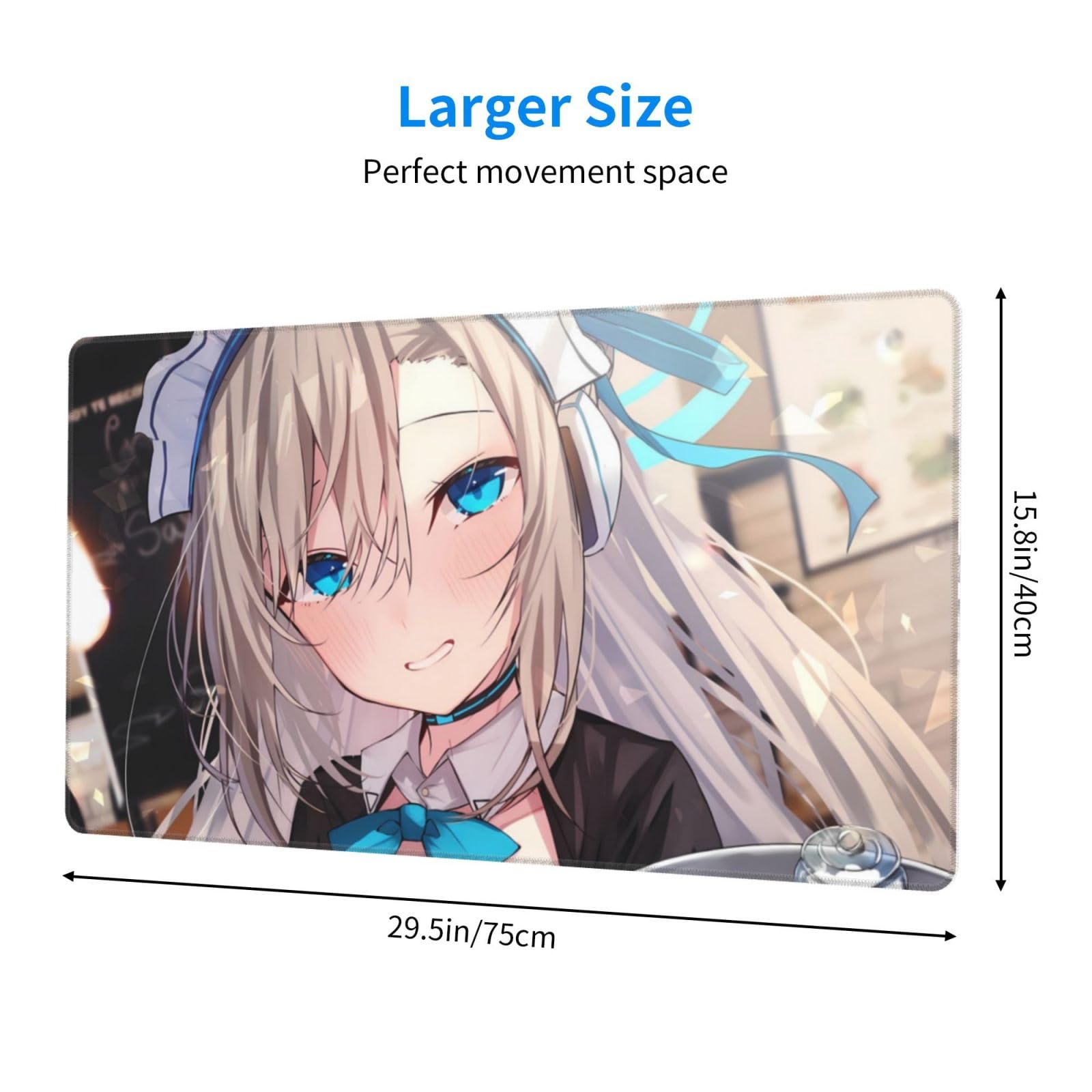 Amazon.co.jp：デスクマット ブルーアーカイブ ブルアカ 一之瀬アスナ