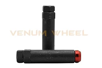 Amazon.com: 24 Pc Red M12x1.5 Tuner 6 Spline Lug Nuts with