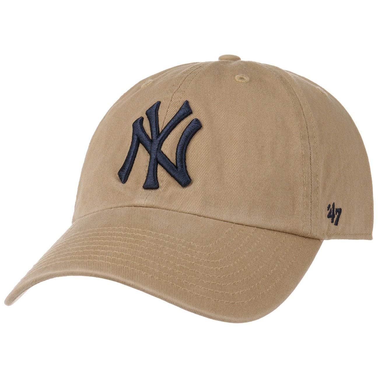 47 Brand Relaxed Fit Cap - MLB New York Yankees Khaki Beige