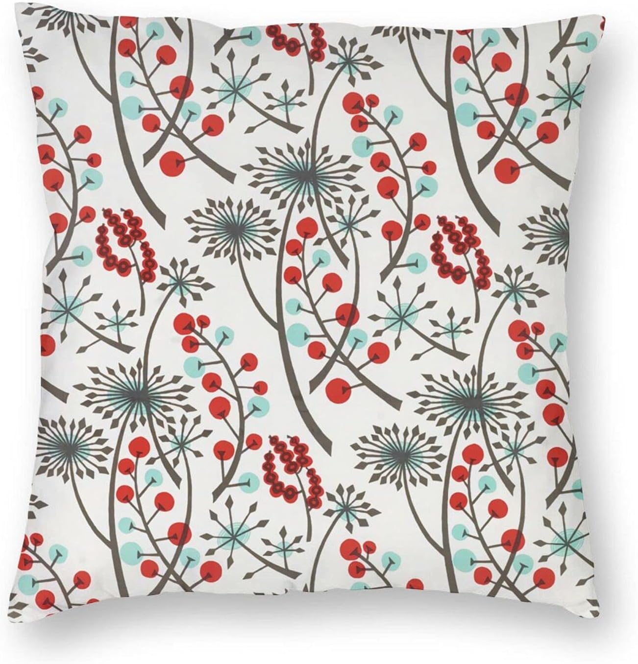 Xinstas Throw Pillow Covers Bohemian Elephant Decorative Cushion Cover Square Pillow Cases for Car Sofa Home Decor,18x18 Inches: Home & Kitchen