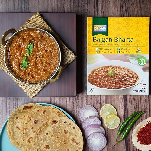 Miniatura 6 de Ashoka Comidas indias listas para comer desde 1930, surtido de comidas 100% veganas, alimentos indios totalmente naturales, a base de plantas, sin