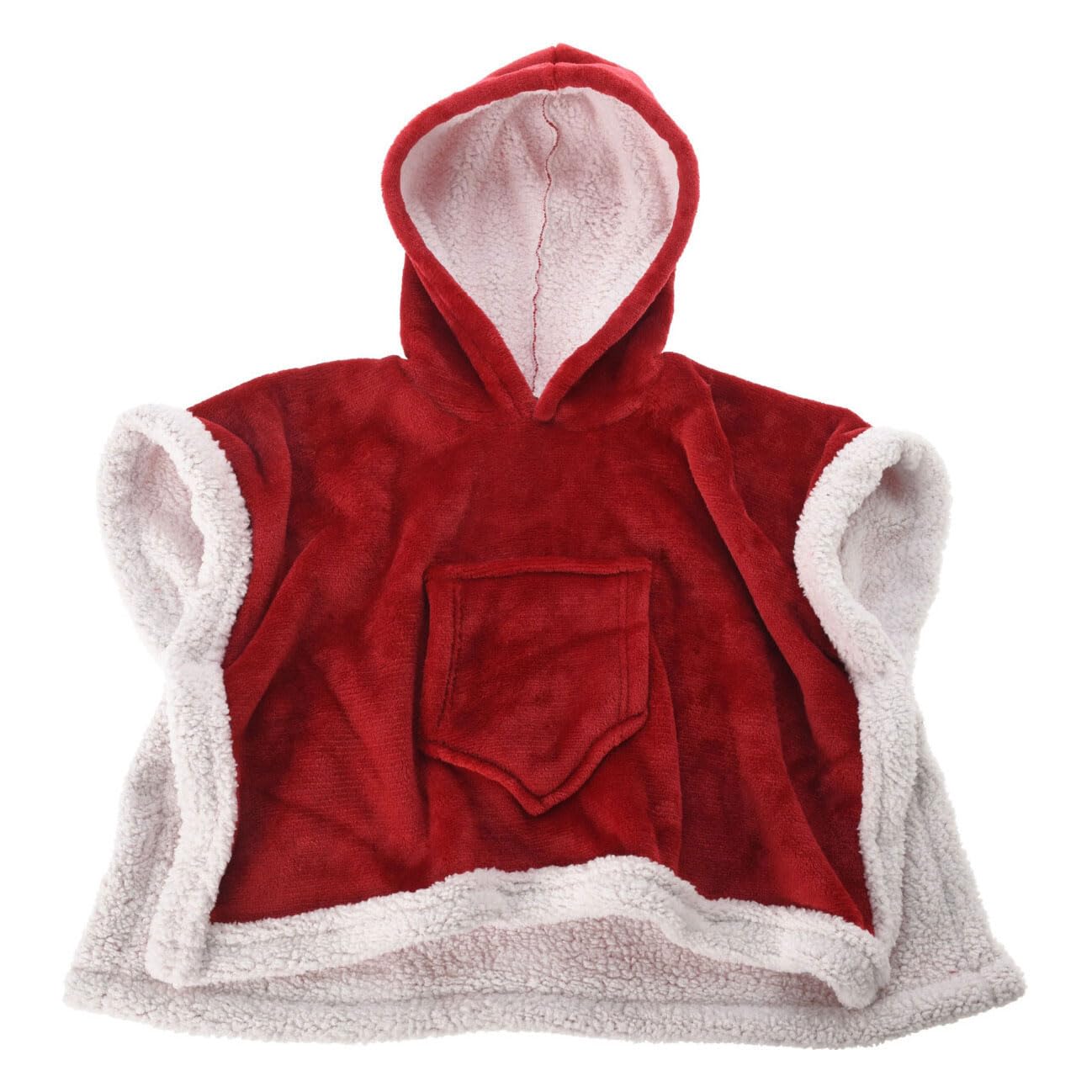 Koopman XMAS PONCHO KIDS 50cmx70cm RED