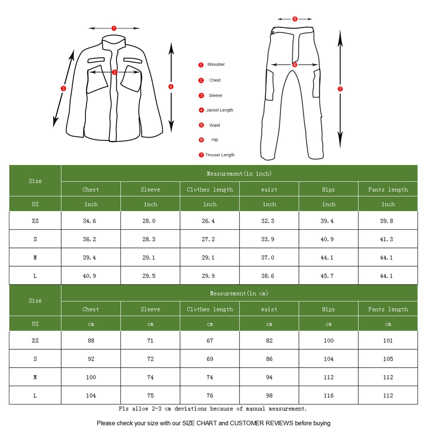 LANBAOSI Treillis Militaire Homme Chemise de Manches Longues et Camouflage Pantalon Costume Uniforme pour Paintball Chasse Tir BDU