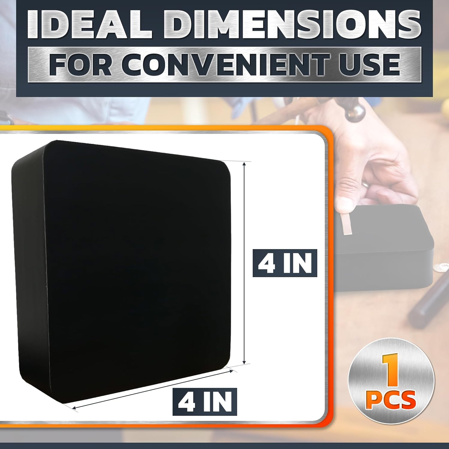 Rubber Bench Block for Jewelry Making - Image 3