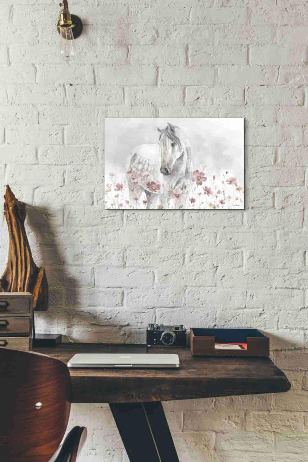 Epic Graffiti 'Wild Horses I' by Lisa Audit, Canvas Wall Art, 12"x18"