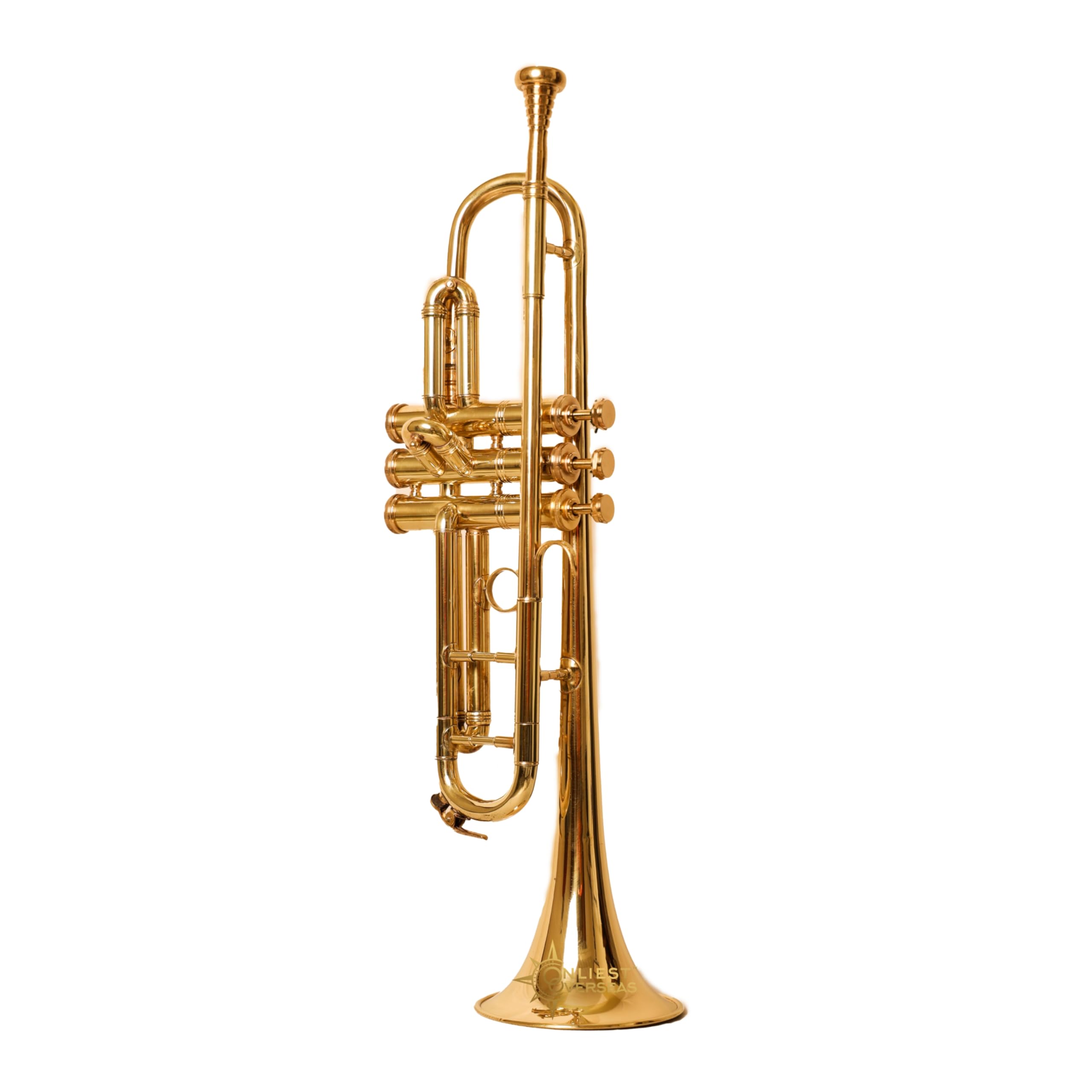 Brass Bb Trumpet ND Model with Mouthpiece & Bag. (GOLD)-image-44
