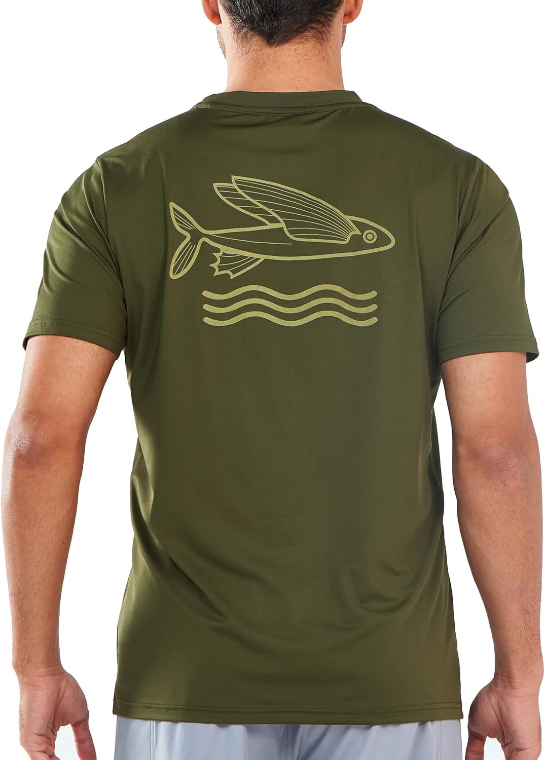 NORTHYARD Mens Swim Shirt Rash Guard UPF 50+ Quick Dry Short Sleeve Fishing Shirts Sun Protection Shirt Beach Water Swimming