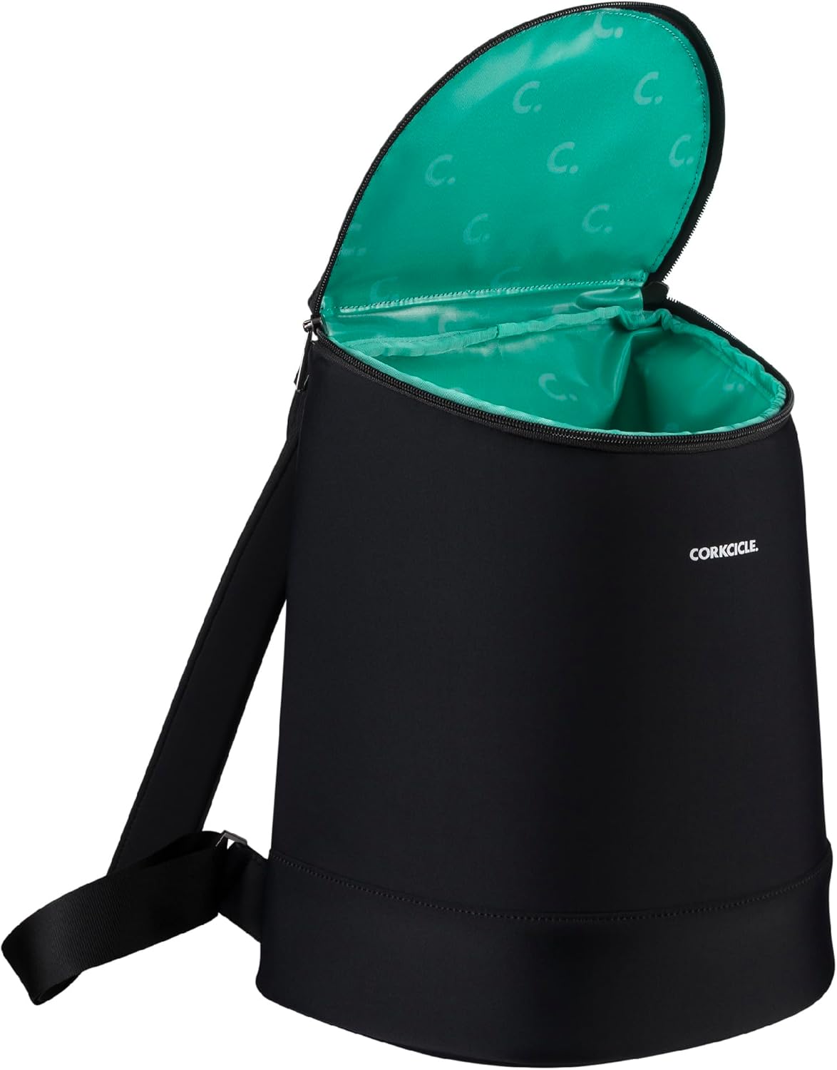 Corkcicle EOLA Soft Cooler Backpack, Black, Waterproof and