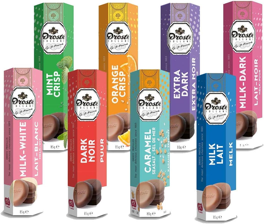 Droste Chocolate Pastille Selection - 5 Pack