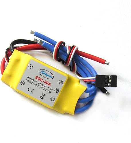 Miniatura 7 de Controlador de velocidad sin escobillas 30A ESC para el multirotor del avión del helicóptero RC