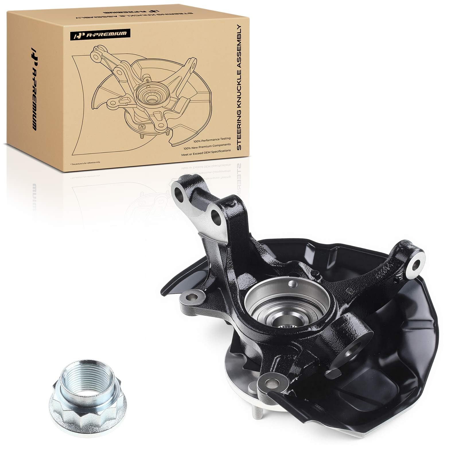 Amazon.com: A-Premium Front Right Steering Knuckle & Wheel Bearing