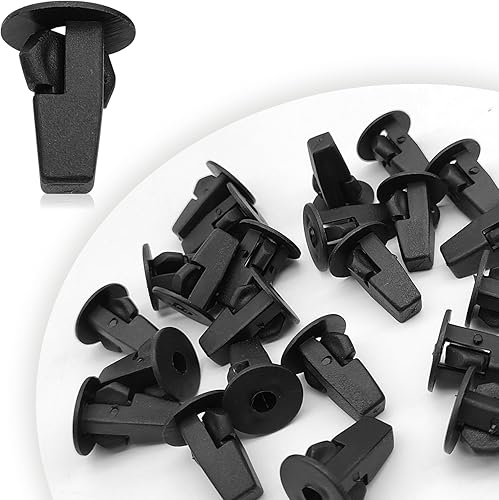 25 piezas de repuesto para tornillos de revestimiento de guardabarros compatibles con Toyota Tacoma Tundra, clips de cubierta de parachoques, retén