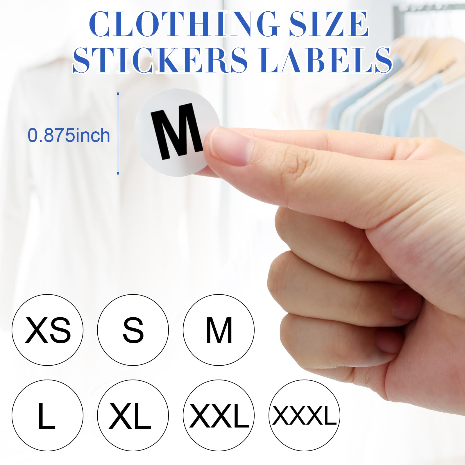 Epakh Lot de 200 sacs refermables en polyéthylène transparent - 7 tailles - 3500 étiquettes autocollantes - Sacs en plastique auto-scellants pour petites entreprises - Emballage de t-shirts - Stockage