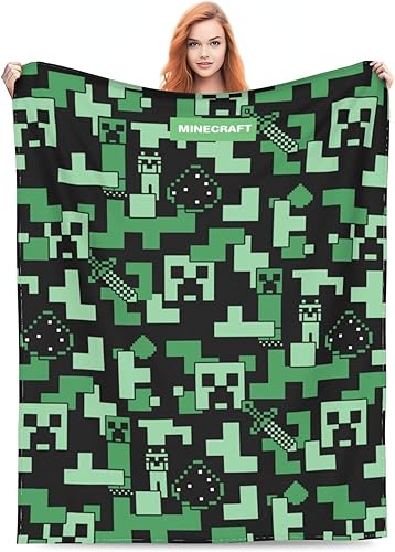 Miniatura 2 de Manta de juegos para niños y hombres, mantas de franela suave para niños, regalos para amantes de los juegos, 50 x 40 pulgadas