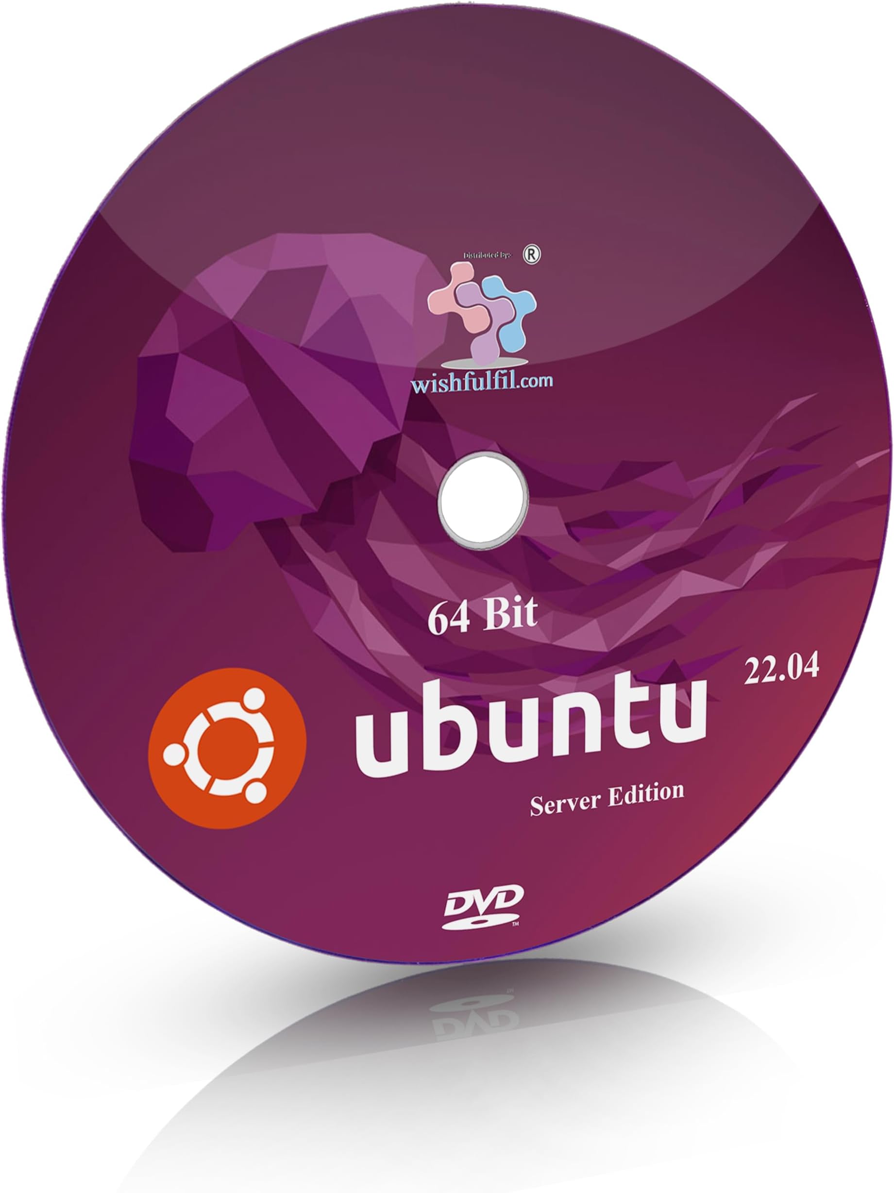 wishfulfil Ubuntu Server 22.04 64 Bit Live Bootable Installation DVD