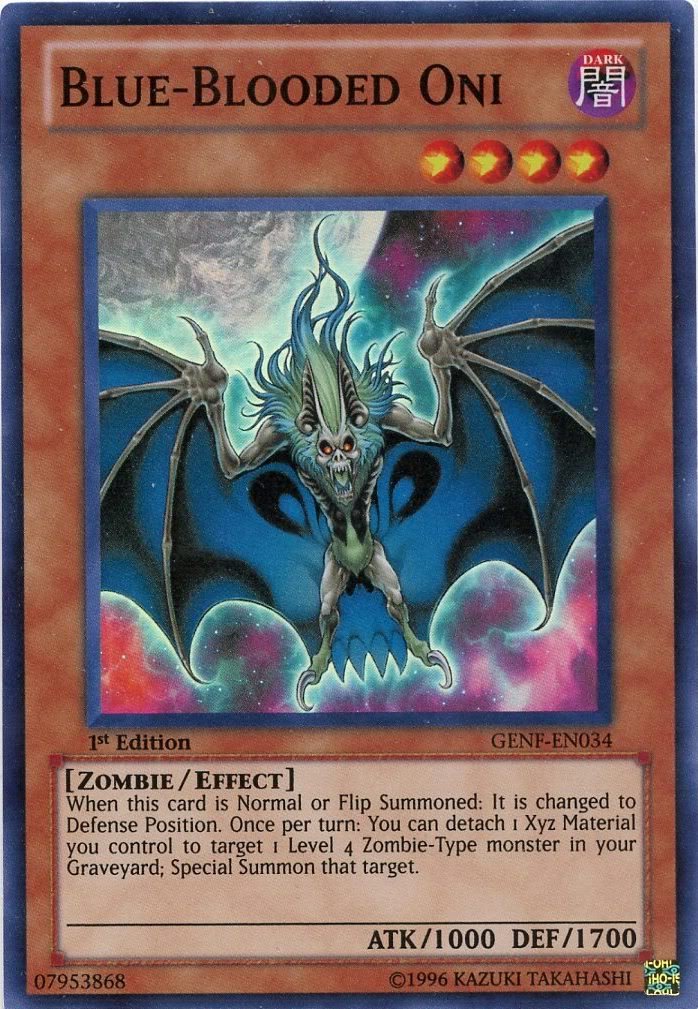 Amazon.co.jp: 遊戯王 英語版 Blue-Blooded Oni (GENF-EN034