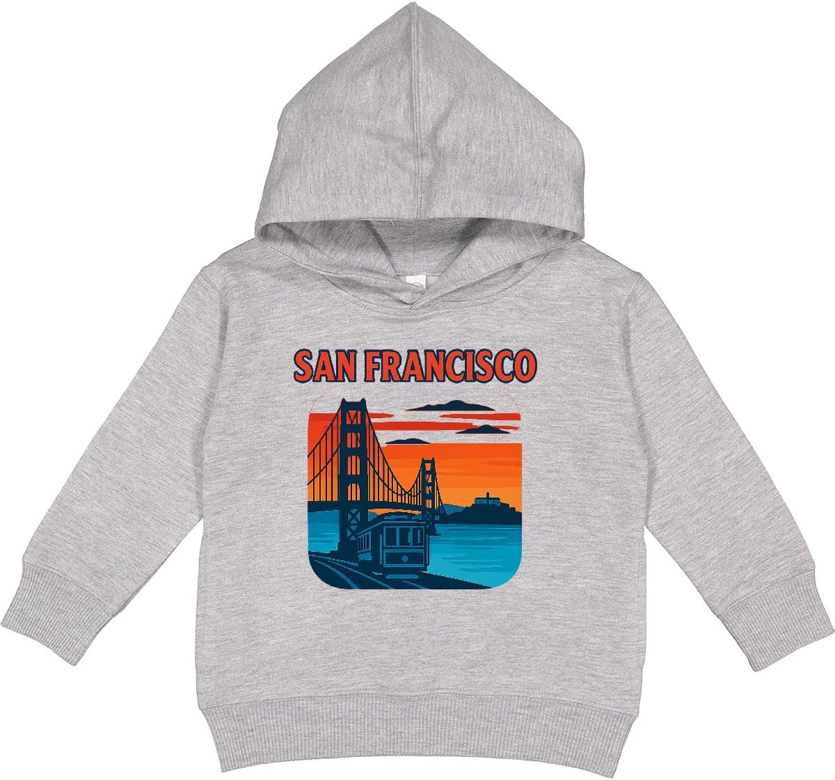 inktastic San Francisco California Toddler Hoodie