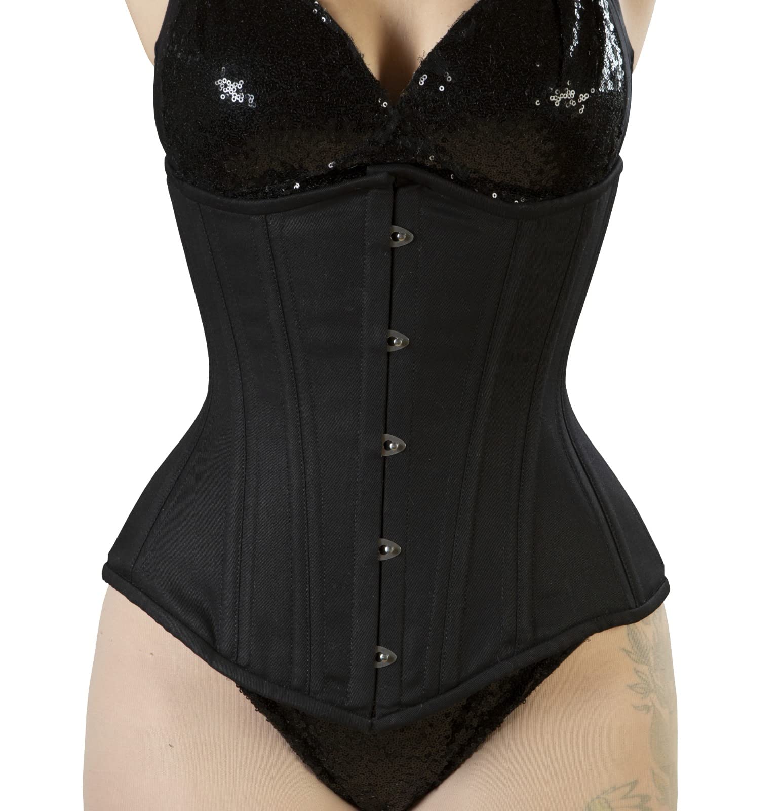 Naveed Corset en coton pour femme - Corset de taille - Pour la réduction de la taille et l'entraînement de la taille