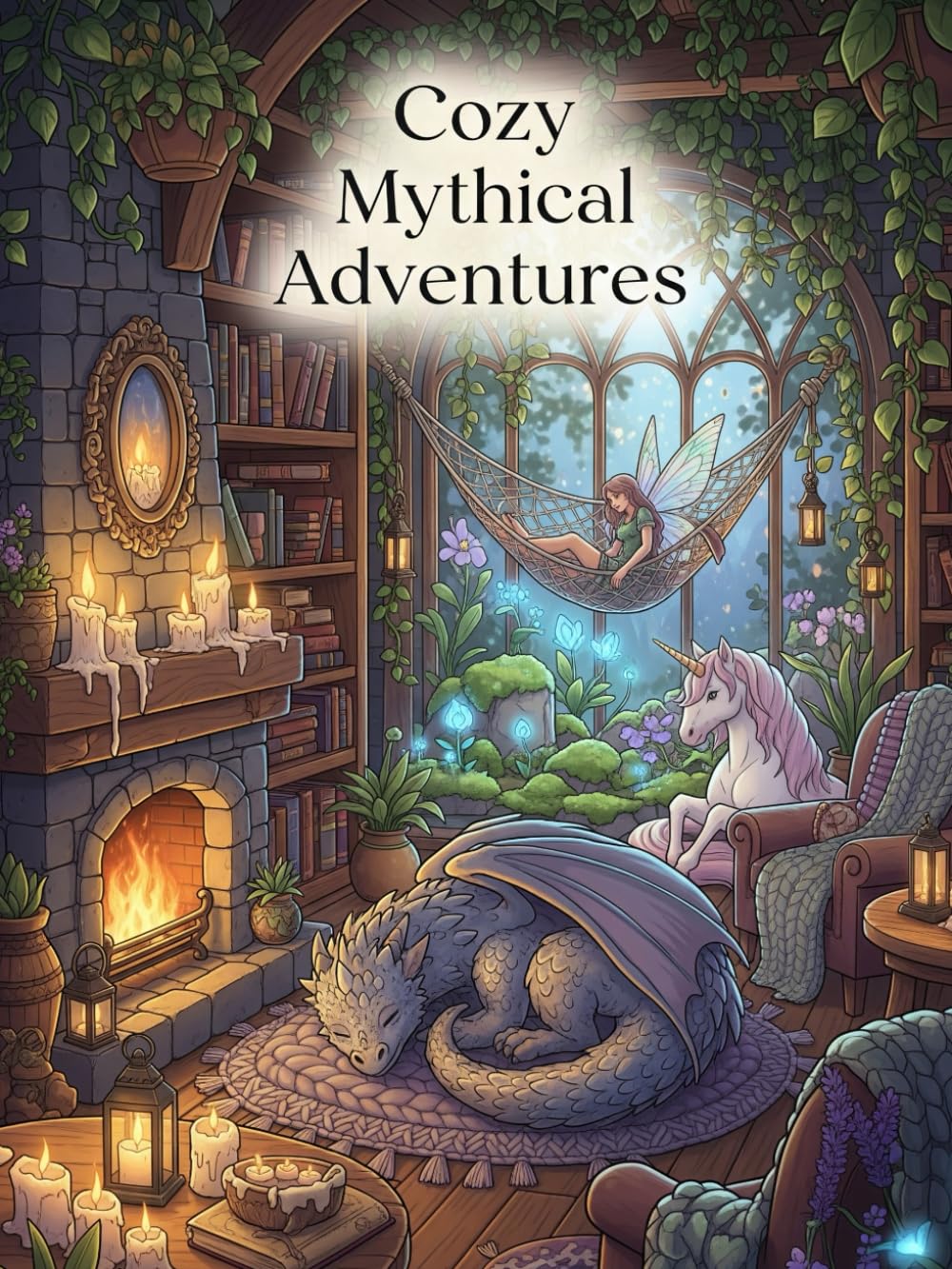 Cozy Mythical Adventures: Adorable Creatures in Magical Nooks