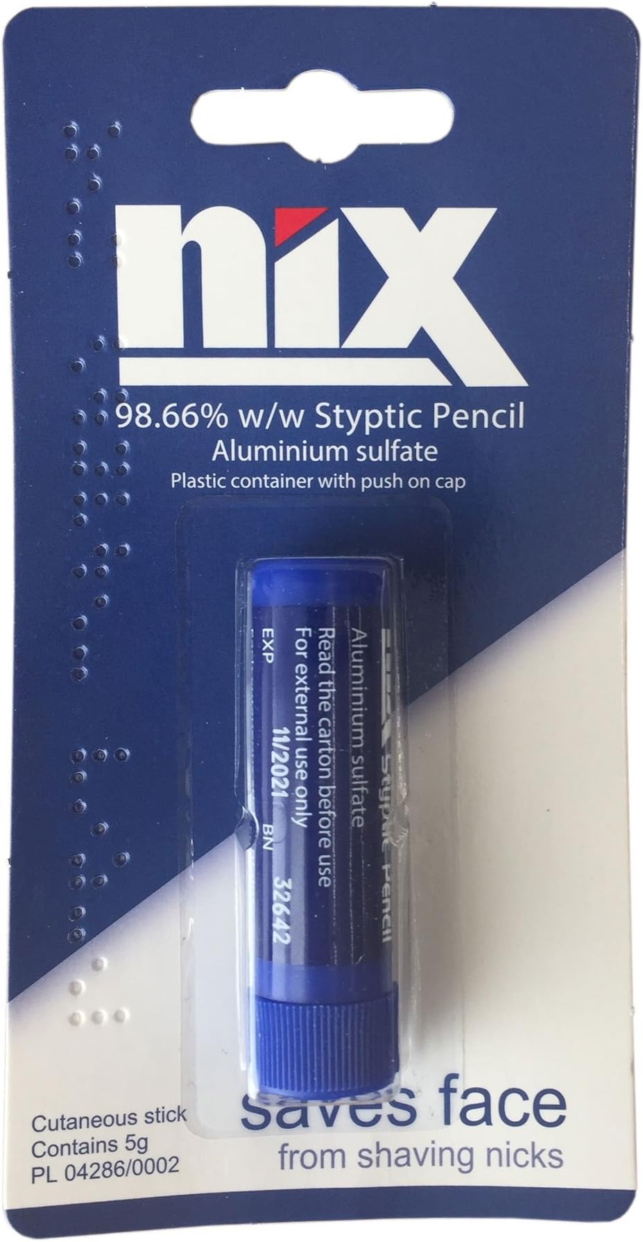 Nix Styptic Pencil