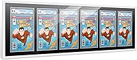 Vista 87 de Poster Palooza Marco de cómic con paspartú para 2 cómics CGC, CBCS o PGX Graded Comics – Marco de cómic negro para cómics de 8.125 x 13 pulgadas