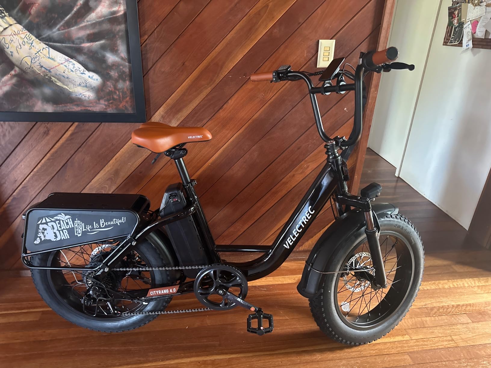 EUY Electric Bike for Adults with Peak 1500W Motor, 48V 20Ah Removable Battery Fast Ebike,Max 70Miles & 30MPH,20" x4.0 Fat Tire Commuting Electric Mountain Bike,7-Speed, Step-Thru Bicycle photo review