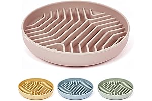 XAQMHSW Silicone Feeder: Safe, Slow-Paced Feeding for Dogs & Cats