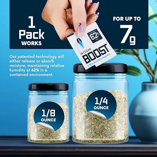 Miniatura 3 de Integra Boost Paquete de control de humedad de 2 vías  Tecnología patentada para el control de la humedad  Preserve el sabor y mantenga el 62% de HR