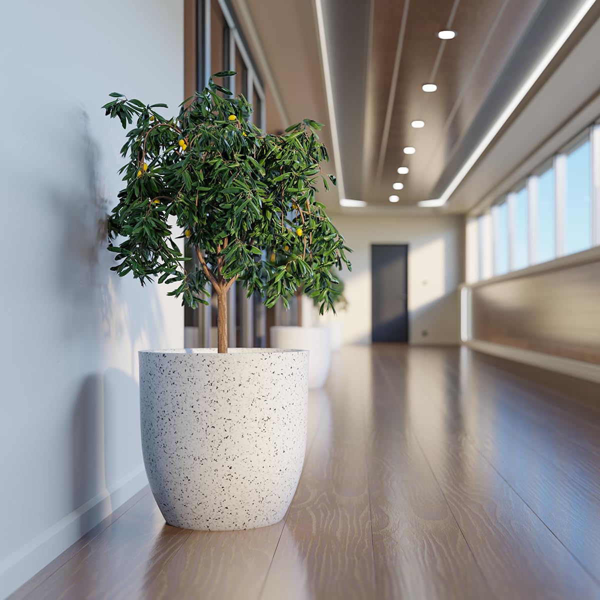 Italian Style Planter Pots - Durable & Lightweight -1 Italian Style Planter Pots - Durable & Lightweight -1