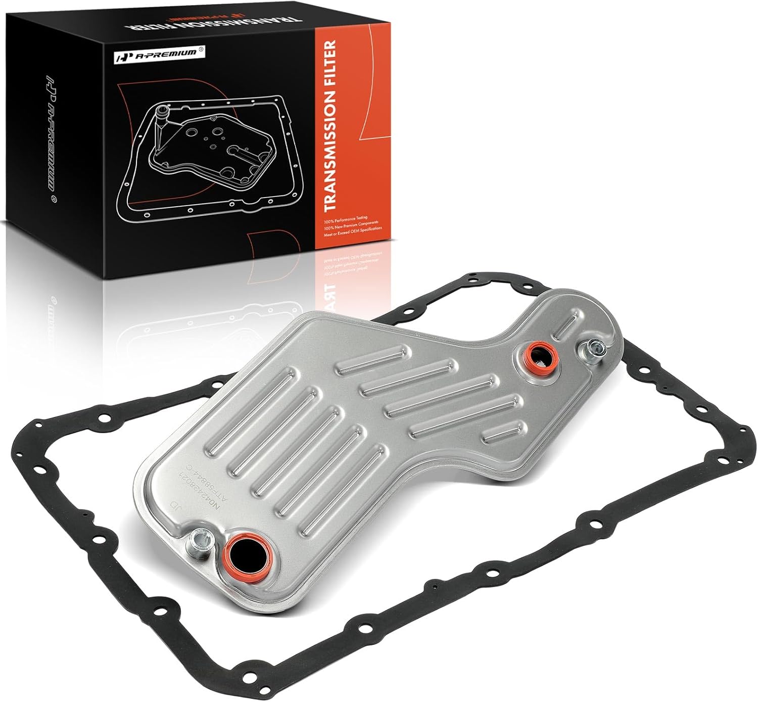 A-Premium Automatic Transmission Fluid Filter with Pan Gasket, Compatible with Ford Mustang 2005-2010, Thunderbird 2005 & Lincoln LS 2005-2006, Replaces 3W4Z7A098AA, 3W4Z7A098AB