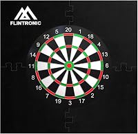 flintronic EVA darts tábla védő keret 45 cm-es dartboardhoz, összátmérő 72 cm, könnyű védőgyűrű, hátfalra illesztve 9