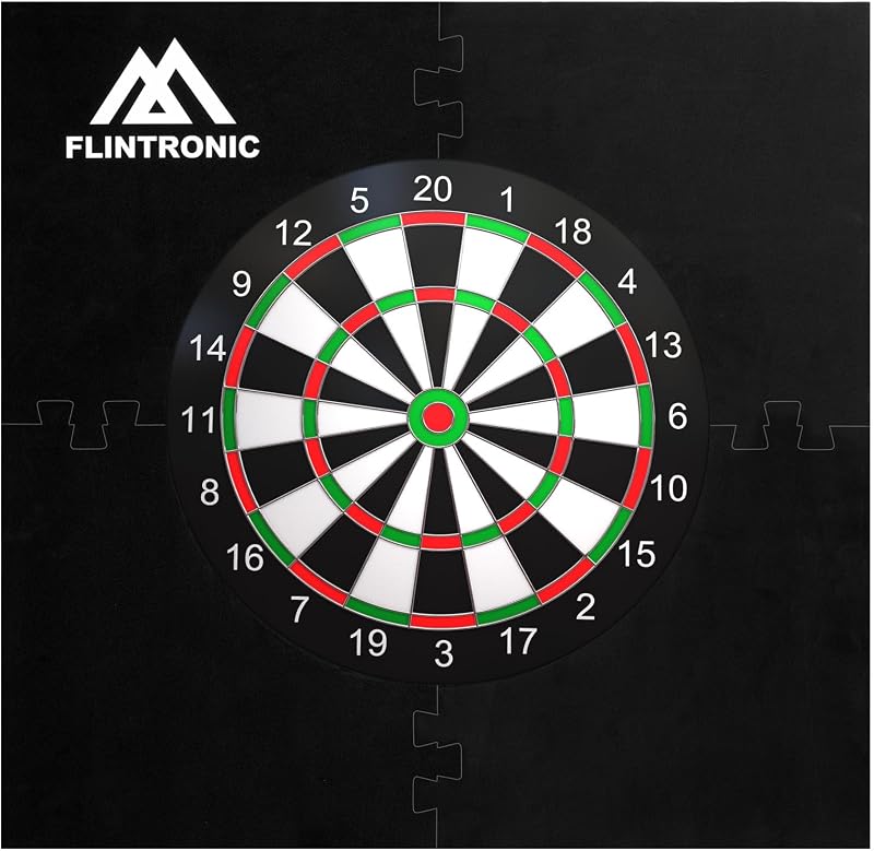 flintronic EVA darts tábla védő keret 45 cm-es dartboardhoz, összátmérő 72 cm, könnyű védőgyűrű, hátfalra illesztve