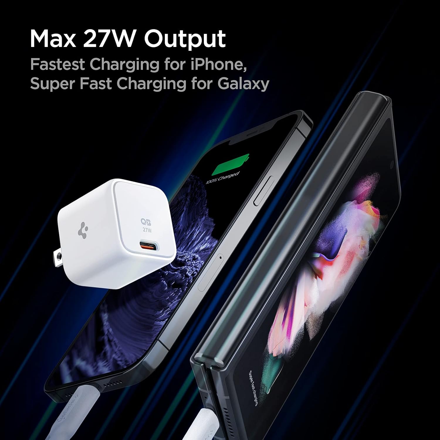 Discount 90% USB C Charger, Spigen 27W USB C Wall Charger, 25W Super Fast Charger Type C, USB-C PD PPS Fast Charging for Galaxy S22 Ultra Plus S21 FE S21 iPhone 13 Pro Max 13 Mini iPad Air Z Fold Flip33 Note 20 Limited USB C Charger, Spigen 27W USB C Wall Charger, 25W Super Fast Charger Type C, USB-C PD PPS Fast Charging for Galaxy S22 Ultra Plus S21 FE S21 iPhone 13 Pro Max 13 Mini iPad Air Z Fold Flip33 Note 20