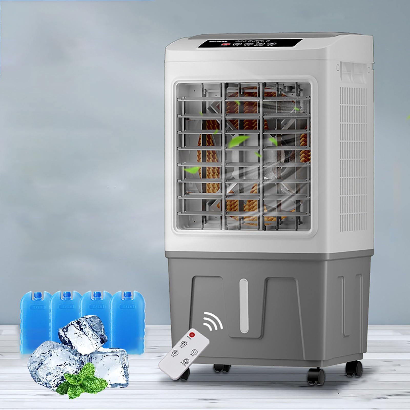 LIPJIA Air Cooler,Portable Evaporative Air Cooler with Large Water Tank, Energy Efficient & Quiet for Home Office