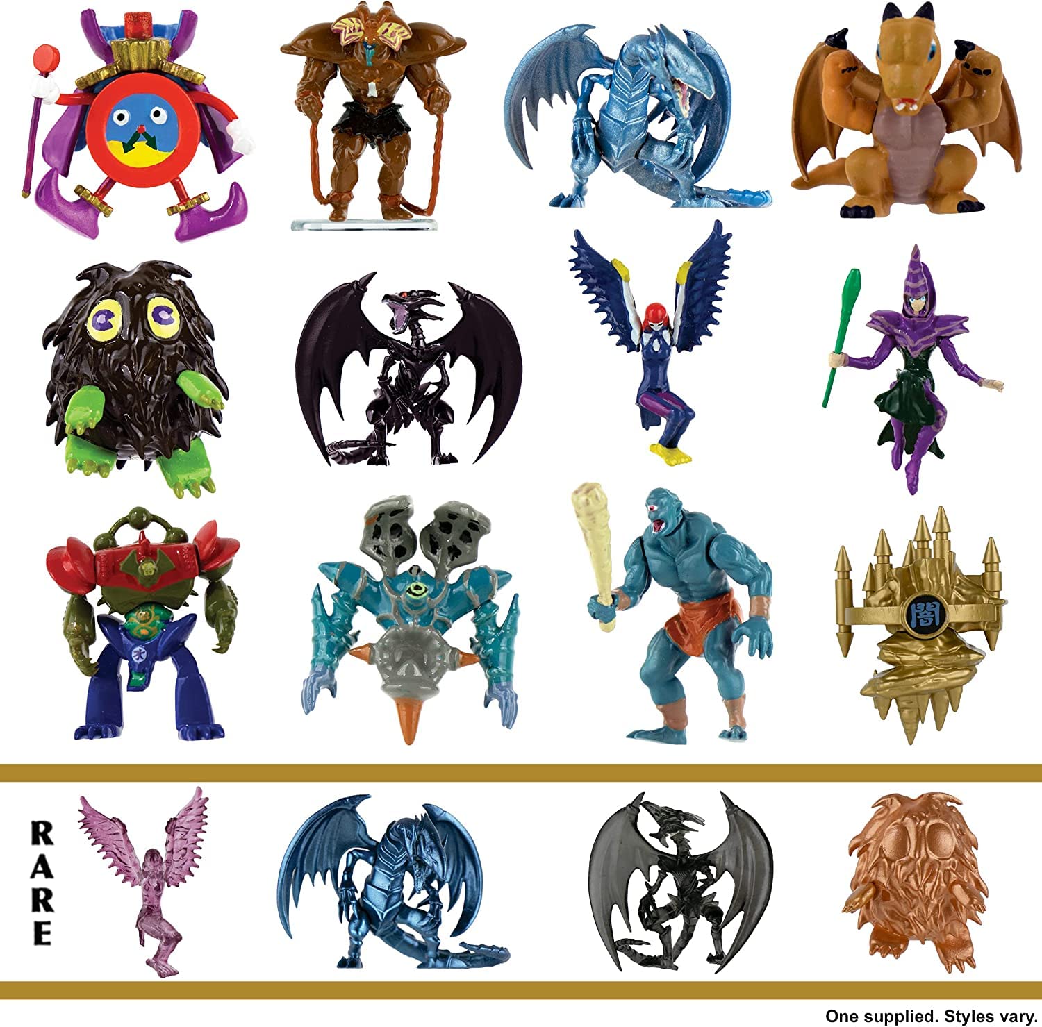 World's Smallest YuGiOh Micro Figures Blind Bag (3 Pack) Toys