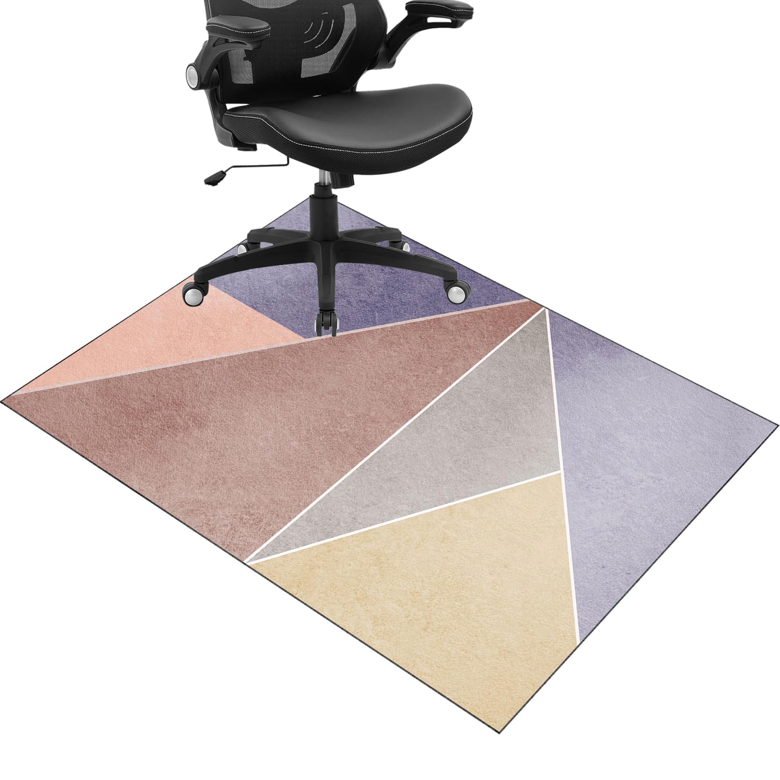 JaevKwzy Office Chair Mats for Hardwood Floors Gaming Chair Mat for Office Carpet Chair Mats Non Slip Floor Protector Mat for Chairs Desk Chairmats Office Floor Protector mat 80 x 120 cm โ image 1