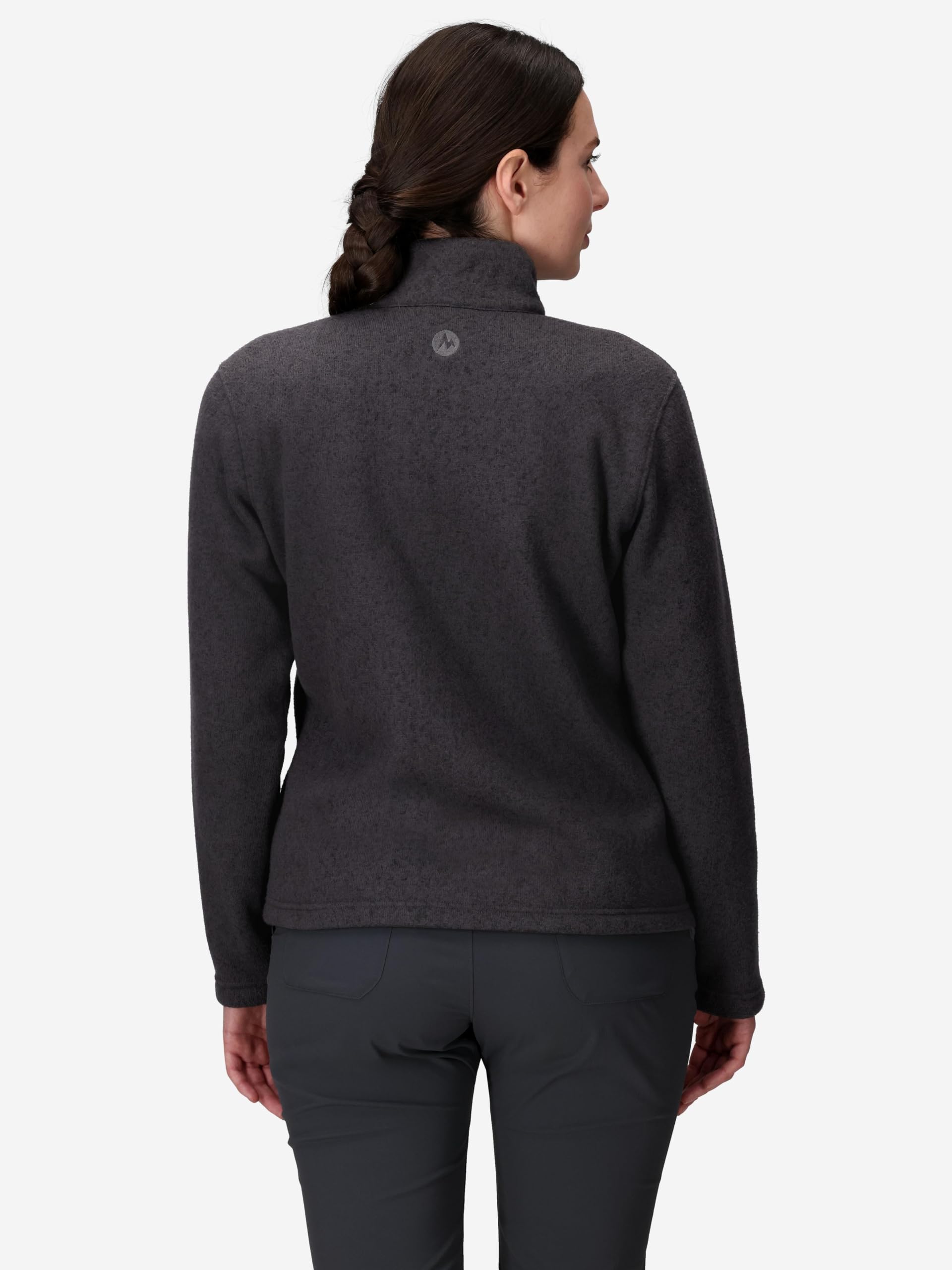 Marmot Wm's Drop Line Jacket Calda giacca in pile, giacca con zip integrale, scaldacorpo traspirante e resistente al vento, impacchettabile, ideale per l'escursionismo e lo sci Donna (Pacco da 1)