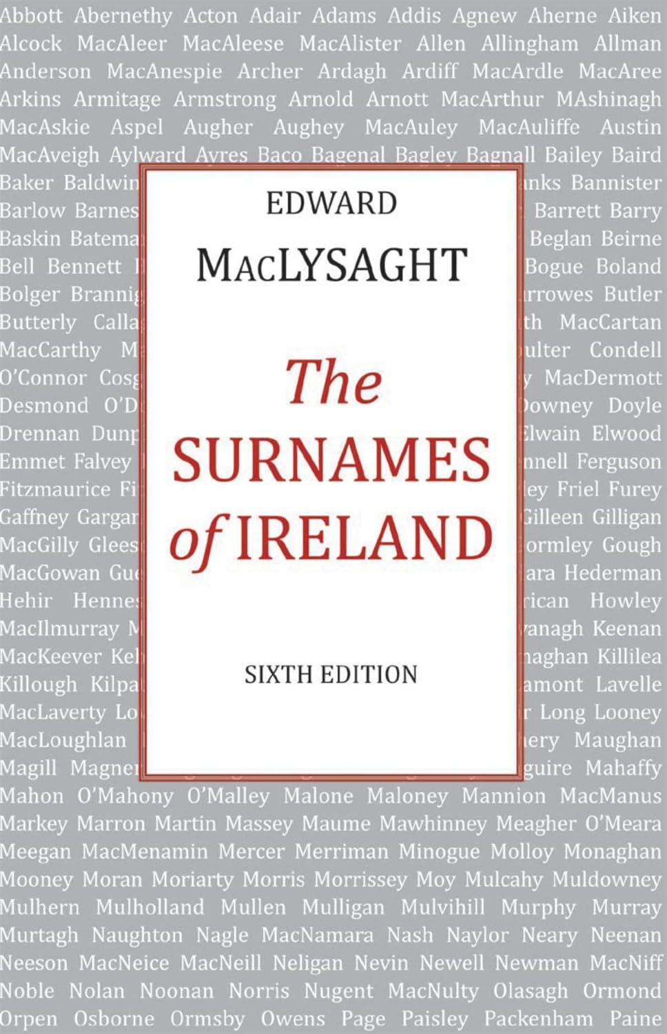 Surnames of Ireland