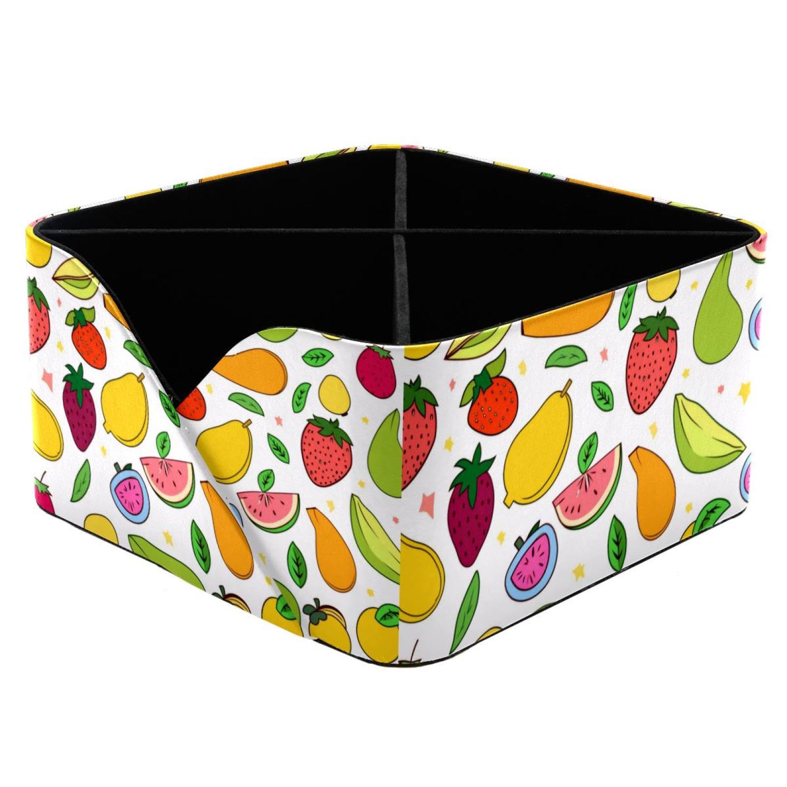 Organiseur de bureau aux motifs de fruits pour colorer votre coin télétravail